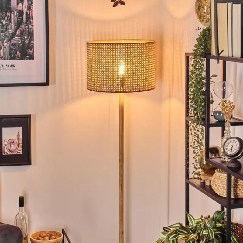 Luminaires Scandinaves-hofstein Barcos Lampadaire Écru, 1 lumière