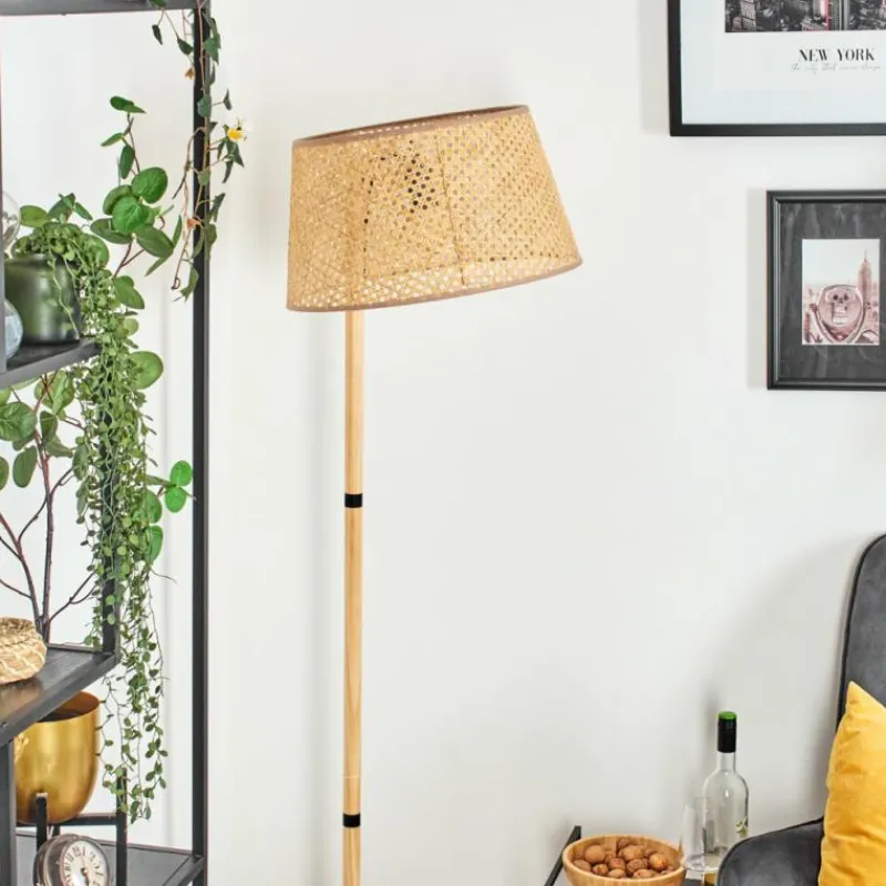 Luminaires Scandinaves-hofstein Barcos Lampadaire Écru, 1 lumière