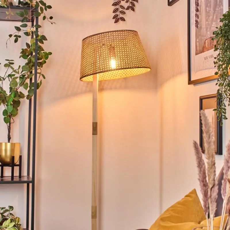 Luminaires Scandinaves-hofstein Barcos Lampadaire Écru, 1 lumière