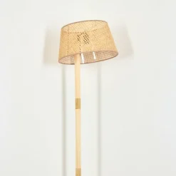 Luminaires Scandinaves-hofstein Barcos Lampadaire Écru, 1 lumière