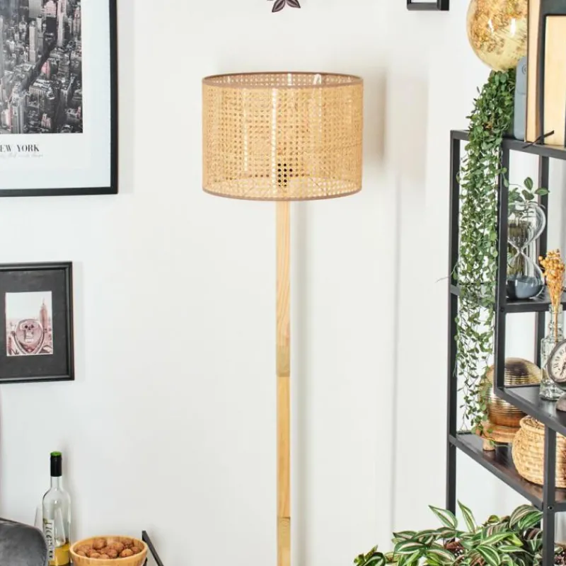 Luminaires Scandinaves-hofstein Barcos Lampadaire Écru, 1 lumière