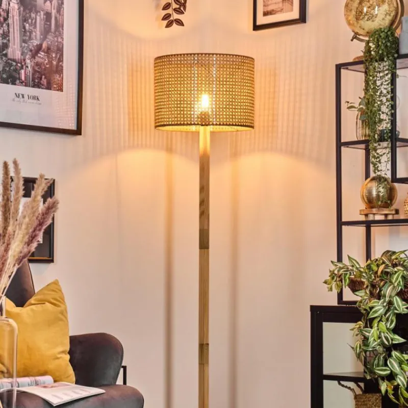 Luminaires Scandinaves-hofstein Barcos Lampadaire Écru, 1 lumière