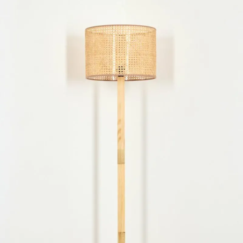 Luminaires Scandinaves-hofstein Barcos Lampadaire Écru, 1 lumière