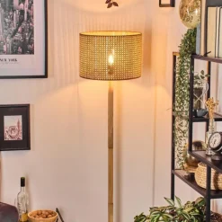 Luminaires Scandinaves-hofstein Barcos Lampadaire Écru, 1 lumière