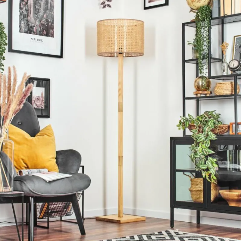 Luminaires Scandinaves-hofstein Barcos Lampadaire Écru, 1 lumière