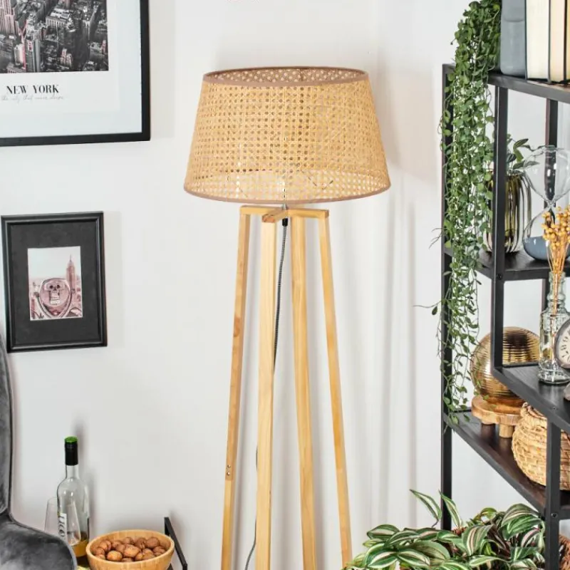 Luminaires Scandinaves-hofstein Barcos Lampadaire Écru, 1 lumière
