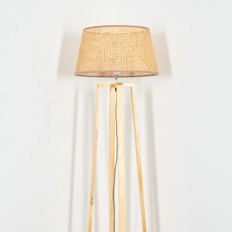Luminaires Scandinaves-hofstein Barcos Lampadaire Écru, 1 lumière