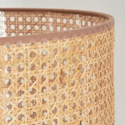 Luminaires Scandinaves-hofstein Barcos Lampadaire Écru, Noir, 1 lumière