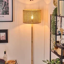 hofstein Barcos Lampadaire Écru, Noir, 1 lumière