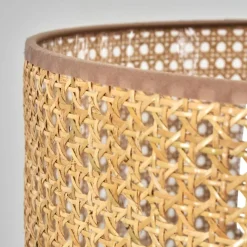 hofstein Barcos Lampadaire, Liseuse Écru, Noir, 1 lumière