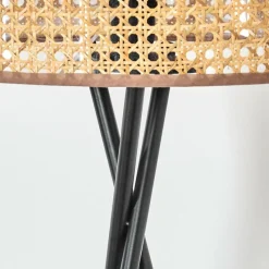 hofstein Barcos Lampadaire Noir, 1 lumière