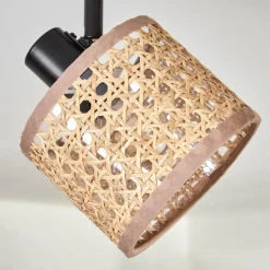 hofstein Barcos Plafonnier Noir, 2 lumières