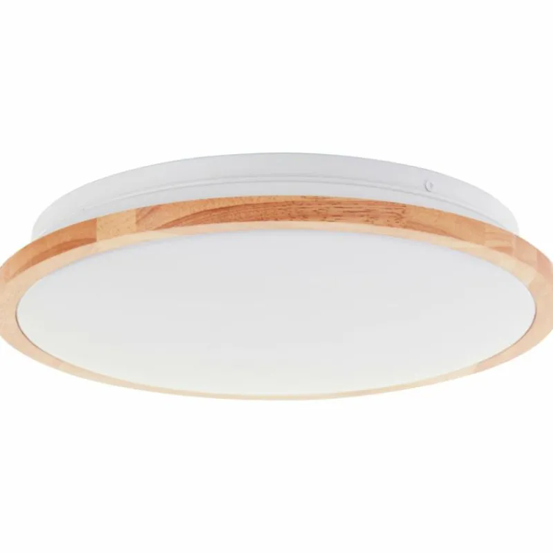 Luminaires Scandinaves-Luminaires Brilliant Bario Plafonnier LED Blanc, 1 lumière