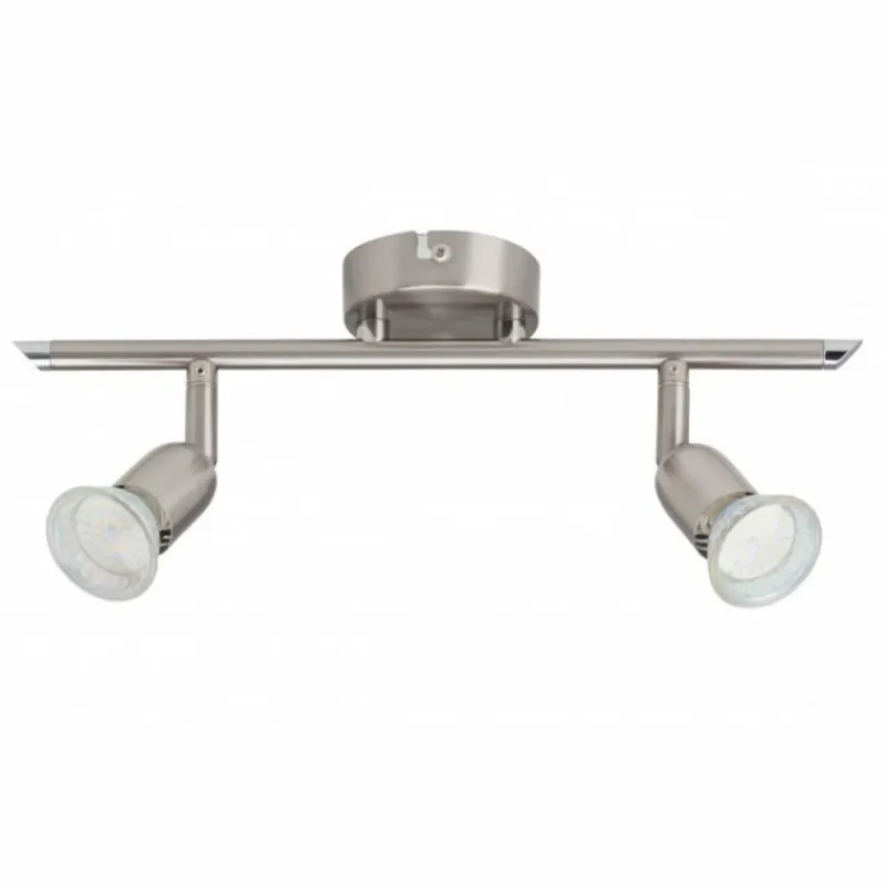 Luminaires Brilliant Barre de spots Brilliant Loona, 2 lumières* Spots Et Projecteurs