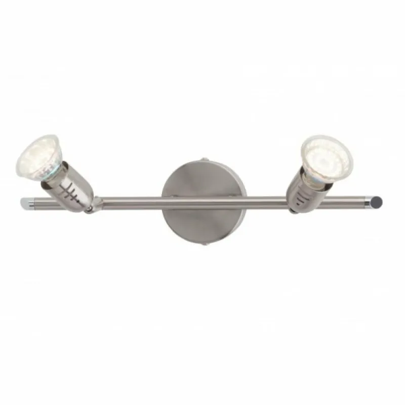 Luminaires Brilliant Barre de spots Brilliant Loona, 2 lumières* Spots Et Projecteurs