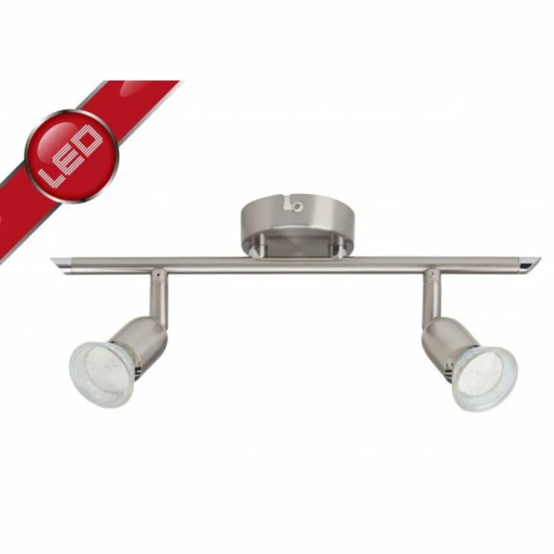 Luminaires Brilliant Barre de spots Brilliant Loona, 2 lumières* Spots Et Projecteurs