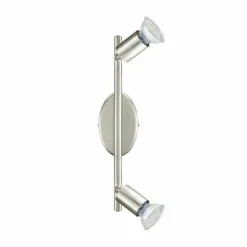 Luminaires Eglo Barre de spots Eglo BUZZ-LED Nickel mat* Spots Et Projecteurs