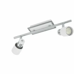 Luminaires Eglo Barre de spots Eglo DAVIDA Chrome* Spots Et Projecteurs