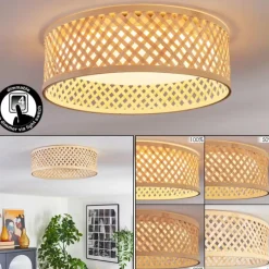 hofstein Barroco Plafonnier LED Écru, Blanc, 1 lumière