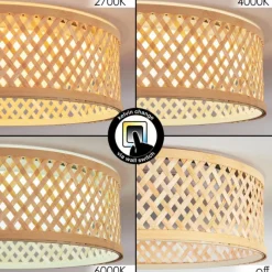 hofstein Barroco Plafonnier LED Écru, Blanc, 1 lumière