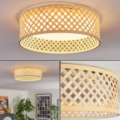 hofstein Barroco Plafonnier LED Écru, Blanc, 1 lumière