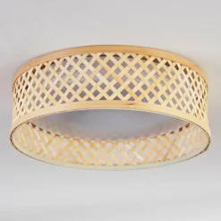 Luminaires Scandinaves-hofstein Barroco Plafonnier LED Écru, Blanc, 1 lumière