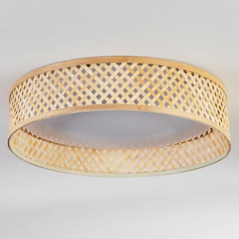 Luminaires Scandinaves-hofstein Barroco Plafonnier LED Écru, Blanc, 1 lumière