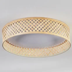 Luminaires Scandinaves-hofstein Barroco Plafonnier LED Écru, Blanc, 1 lumière, Télécommandes