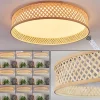 Luminaires Scandinaves-hofstein Barroco Plafonnier LED Écru, Blanc, 1 lumière, Télécommandes
