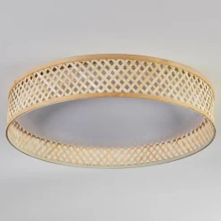 Luminaires Scandinaves-hofstein Barroco Plafonnier LED Écru, Blanc, 1 lumière, Télécommandes