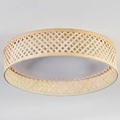 Luminaires Scandinaves-hofstein Barroco Plafonnier LED Écru, Blanc, 1 lumière