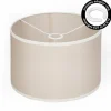 Lampes En Tissu-hofstein Bassagoda beige, Blanc
