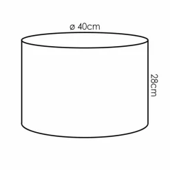 Lampes En Tissu-hofstein Bassagoda Blanc