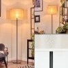 Lampes En Tissu-hofstein Bassagoda Lampadaire beige, 1 lumière