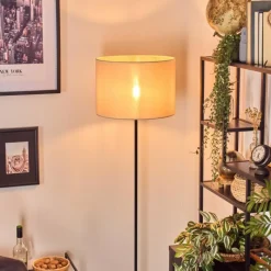 Lampes En Tissu-hofstein Bassagoda Lampadaire beige, 1 lumière