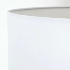 Lampes En Tissu-hofstein Bassagoda Lampadaire Blanc, 1 lumière