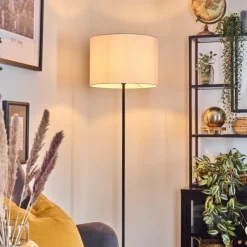 Lampes En Tissu-hofstein Bassagoda Lampadaire Blanc, 1 lumière