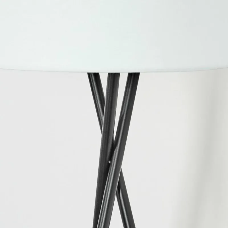 Lampes En Tissu-hofstein Bassagoda Lampadaire Blanc, 1 lumière