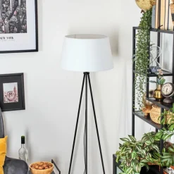 Lampes En Tissu-hofstein Bassagoda Lampadaire Blanc, 1 lumière