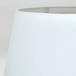 Lampes En Tissu-hofstein Bassagoda Lampadaire Blanc, 1 lumière