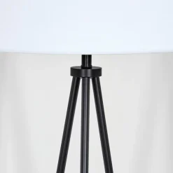 Lampes En Tissu-hofstein Bassagoda Lampadaire Blanc, 1 lumière