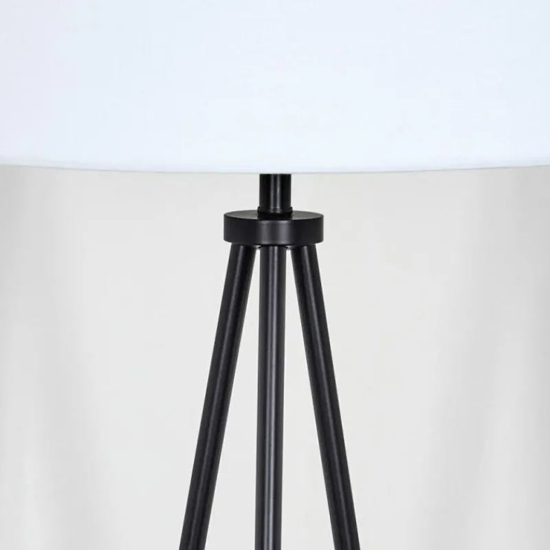 Lampes En Tissu-hofstein Bassagoda Lampadaire Blanc, 1 lumière