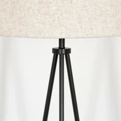 Lampes En Tissu-hofstein Bassagoda Lampadaire Blanc, 1 lumière