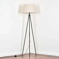 Lampes En Tissu-hofstein Bassagoda Lampadaire Blanc, 1 lumière