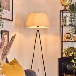 Lampes En Tissu-hofstein Bassagoda Lampadaire Blanc, 1 lumière