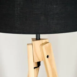 Lampes En Tissu-hofstein Bassagoda Lampadaire Écru, 1 lumière