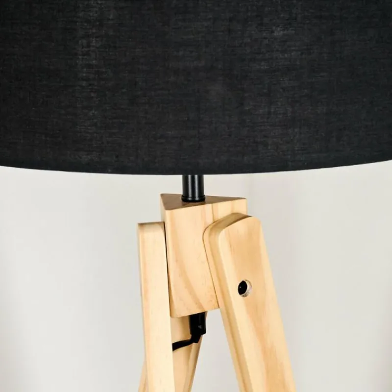 Lampes En Tissu-hofstein Bassagoda Lampadaire Écru, 1 lumière