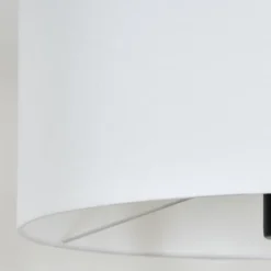 Lampes En Tissu-hofstein Bassagoda Lampadaire Écru, 1 lumière