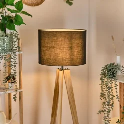 Lampes En Tissu-hofstein Bassagoda Lampadaire Écru, 1 lumière