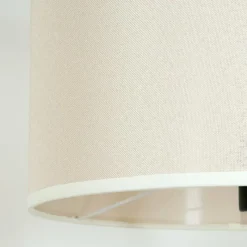 Lampes En Tissu-hofstein Bassagoda Lampadaire Écru, 1 lumière